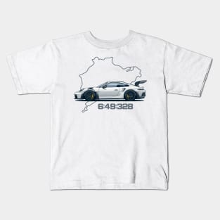 992 GT3 RS nordschleife record Kids T-Shirt